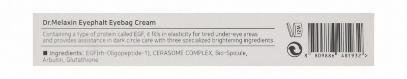 Dr.Melaxin Eyephalt Anti-Dark Circle Eyebag Eye Cream for All Skin Types