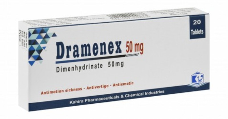 Dramenex 50mg Dimenhydrinate BP Antiemetic