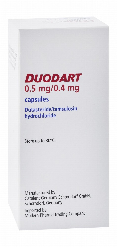 Duodart 0.5mg Dutasteride & 0.4mg Tamsulosin Hydrochloride