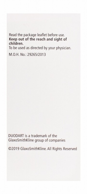 Duodart 0.5mg Dutasteride & 0.4mg Tamsulosin Hydrochloride