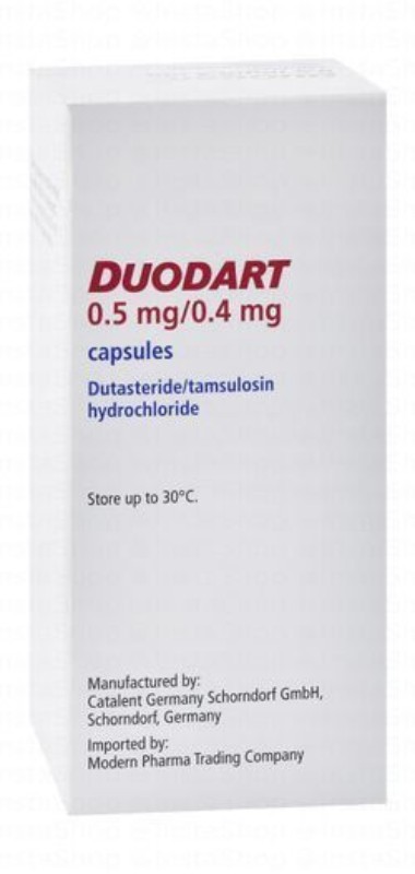 Duodart 0.5mg Dutasteride & 0.4mg Tamsulosin Hydrochloride