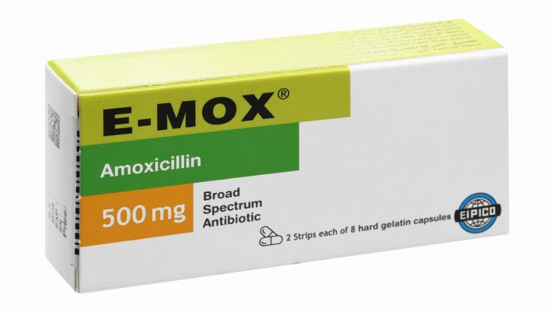 E-Mox 500mg Amoxicillin Broad Spectrum Antibiotic