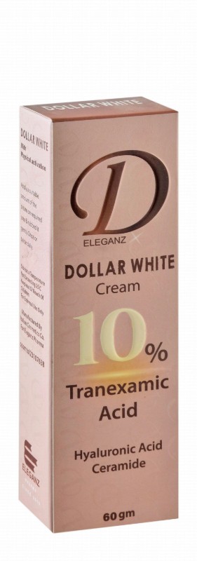 Eleganz Dollar Whitening Facial Cream with Tranexamic Acid, Hyaluronic Acid & Ceramide