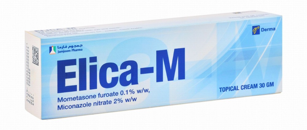 Elica-M 0.1% Mometasone Furoate & 2% Miconazole Nitrate Cream