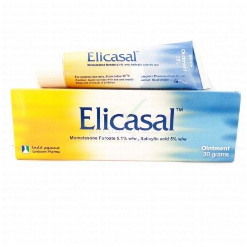 Elicasal 0.1% Mometasone Furoate & 5% Salicylic Acid Topical Ointment
