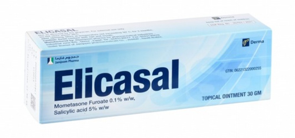 Elicasal 0.1% Mometasone Furoate & 5% Salicylic Acid Topical Ointment