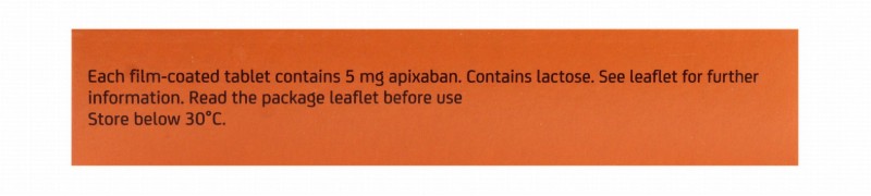 Eliquis 5mg Apixaban