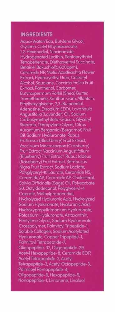Eqqualberry Deep Cera Plumping Facial Serum with Bakuchiol, Peptide & Collagen