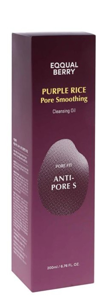 Eqqualberry Purple Rice Pore Smoothing Facial Cleansing Oil