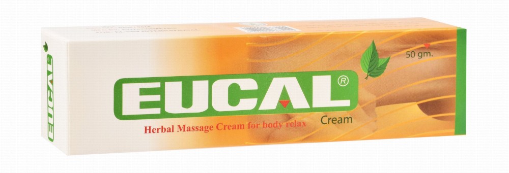Eucal Herbal Massage Cream for Relaxation