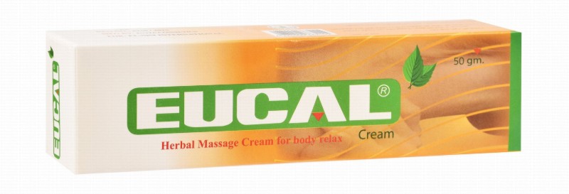 Eucal Herbal Massage Cream for Relaxation