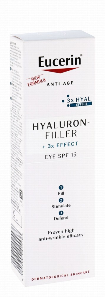 Eucerin Anti-Aging Hyaluron Filler Eye Cream SPF15 - fragrance free
