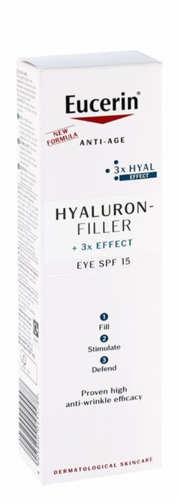 Eucerin Anti-Aging Hyaluron Filler Eye Cream SPF15 - fragrance free