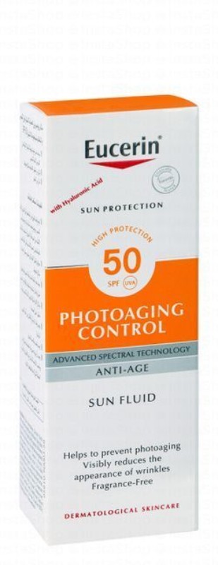 Eucerin Anti-Aging Sunscreen for All Skin Types SPF50 - fragrance free