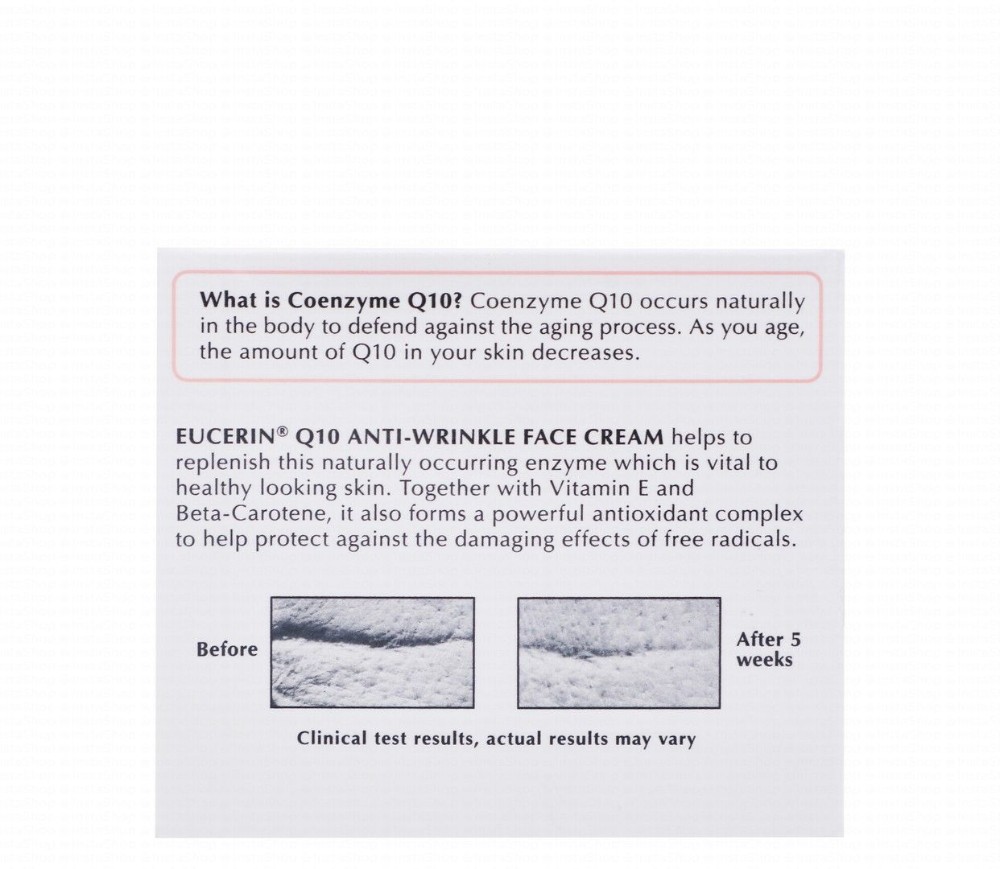 Eucerin Anti-Wrinkle Face Cream with Coenzyme Q10