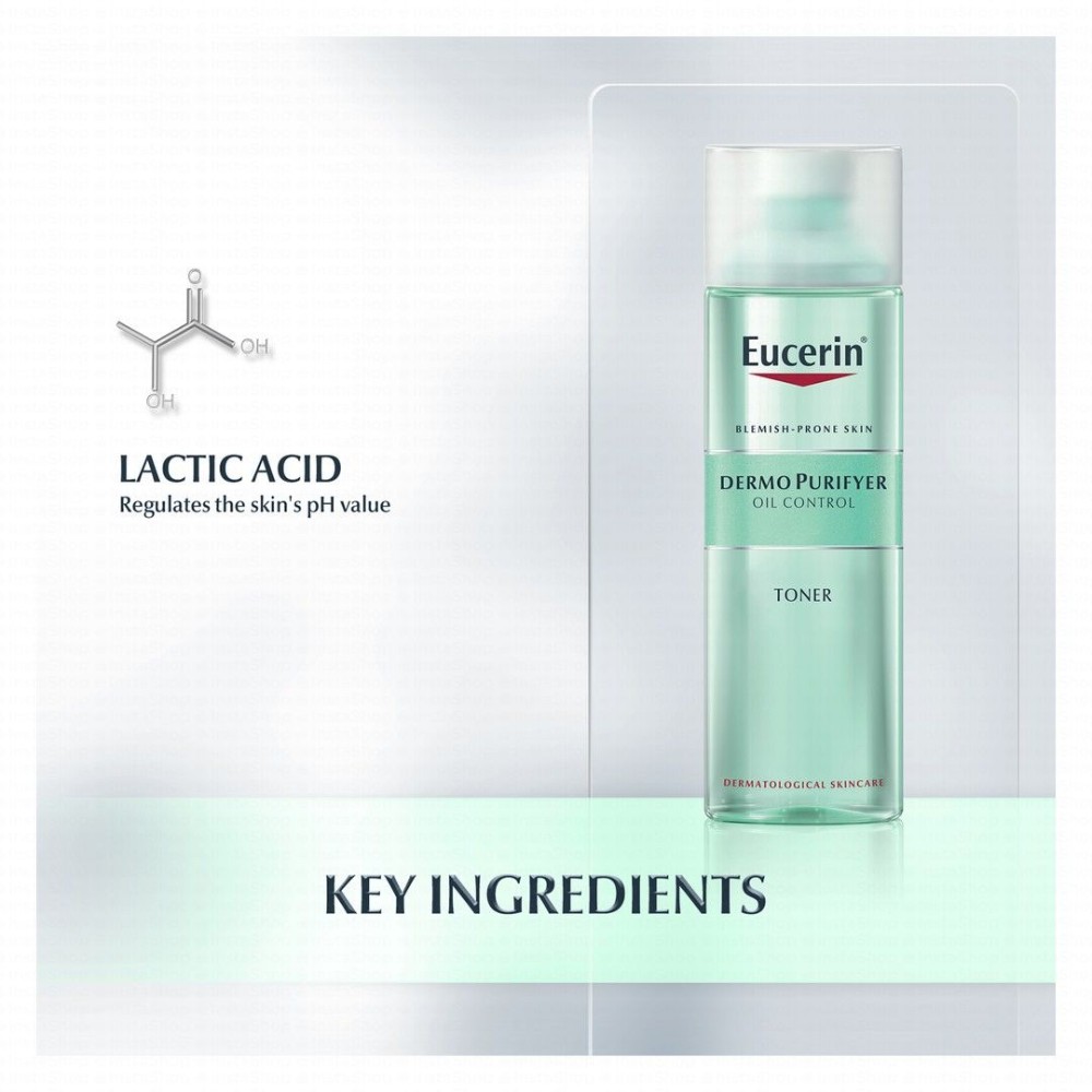 Eucerin Dermo Purifyer Oil Control Toner for Blemish-Prone Skin
