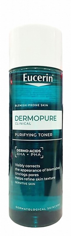 Eucerin Dermo Purifyer Oil Control Toner for Blemish-Prone Skin