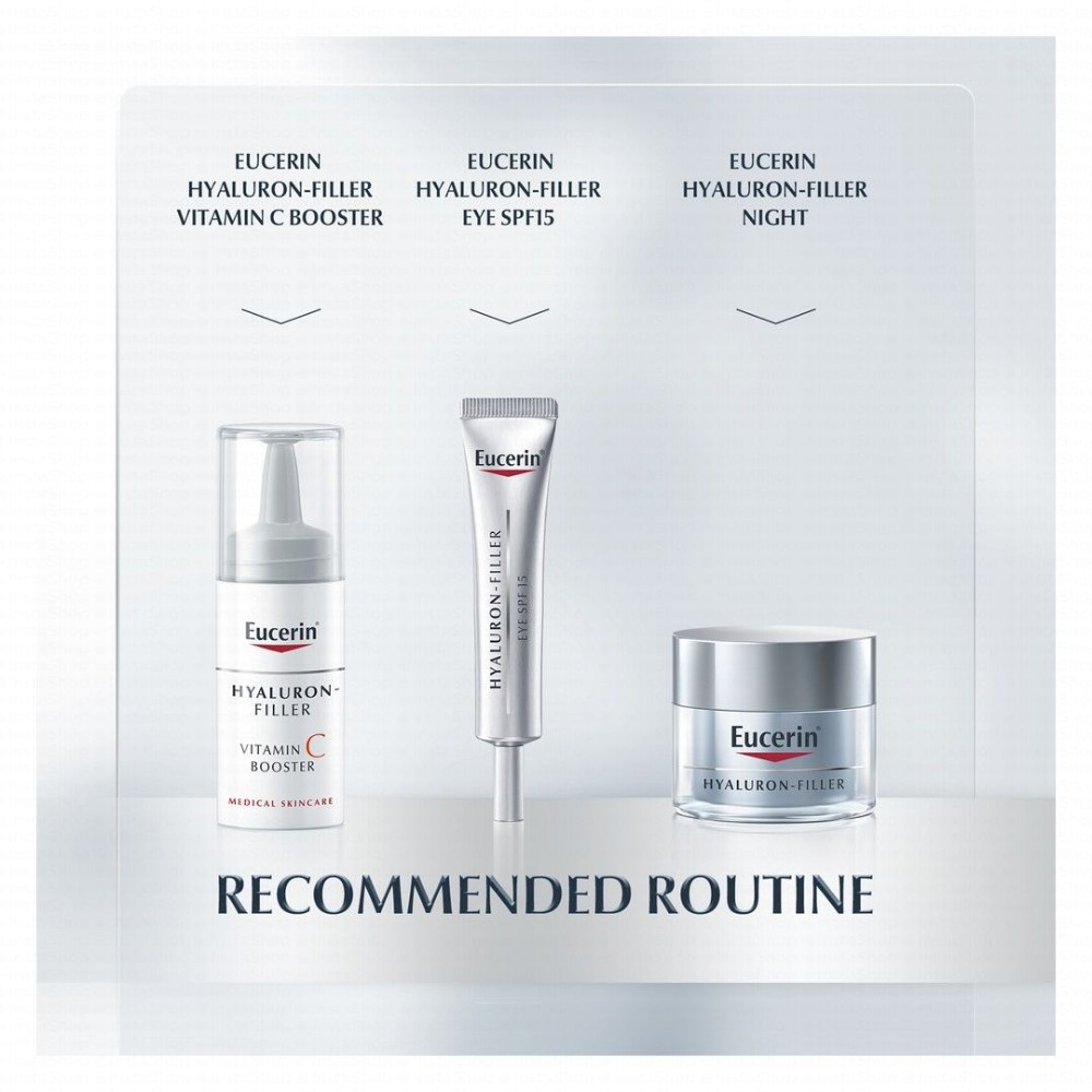 Eucerin Hyaluron Filler Anti-Wrinkle & Anti-Aging Face Day Cream for Dry Skin SPF15+