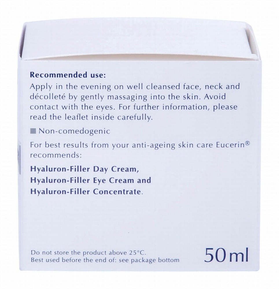 Eucerin Hyaluron Filler Anti-Wrinkle & Anti-Aging Face Night Cream