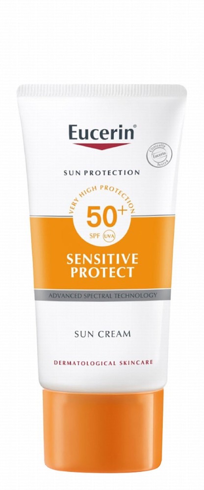 Eucerin Sensitive Protect Water-Resistant Soothing & Protecting Sunscreen for Dry & Sensitive Skin SPF50+ - fragrance free