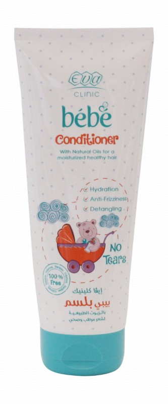 Eva Clinic Hair Conditioner with Natural Oils for Babies - parabens free, colorant free