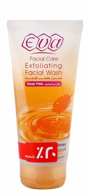 Eva Facial Care Exfoliating Facial Wash Enriched with Honey for All Skin Types - soap free (20% Off)