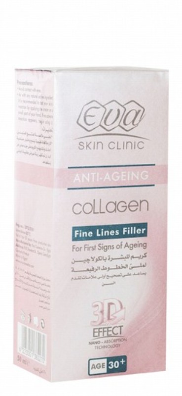 Eva Skin Clinic Anti-Aging Collagen Fine Lines Filter for First Signs of Aging Age 30+
