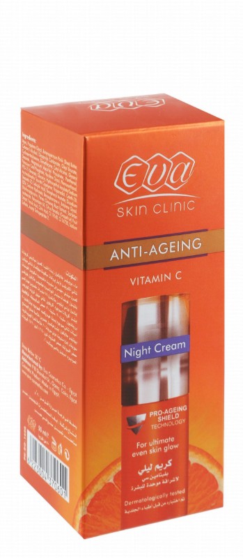 Eva Skin Clinic Glowing & Anti-Aging Facial Night Cream with Vitamin C