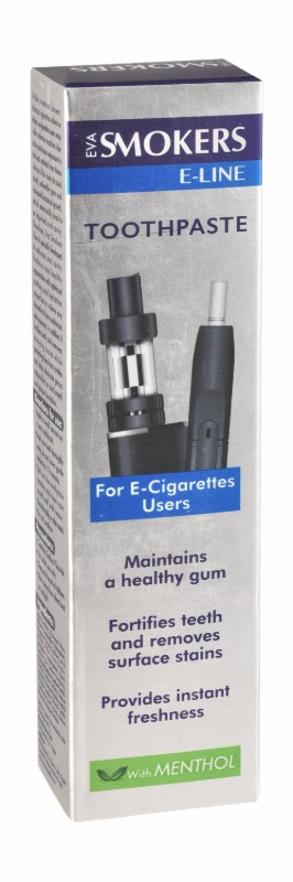 Eva Smokers E-Line Toothpaste Menthol Flavor for E-Cigarettes Users