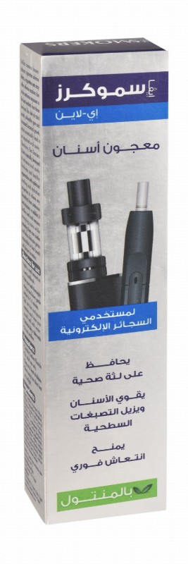 Eva Smokers E-Line Toothpaste Menthol Flavor for E-Cigarettes Users