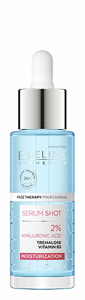Eveline 2% Hyaluronic Acid Moisturizing Face Serum with Vitamin B5