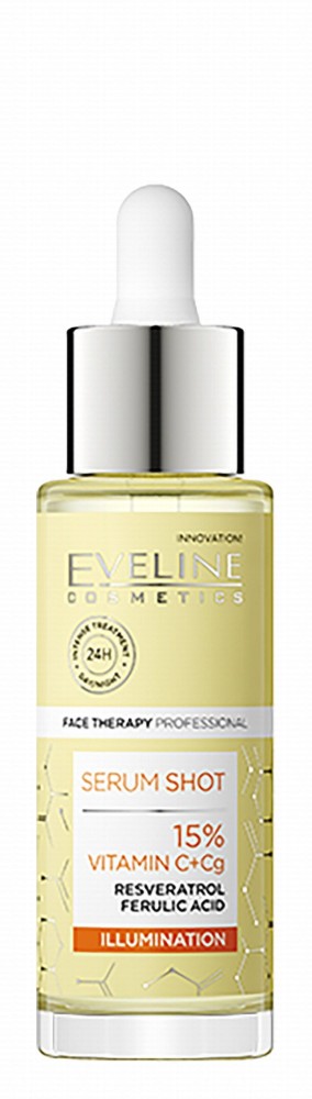 Eveline 24H 15% Vitamin C+Cg Illuminating Face Serum