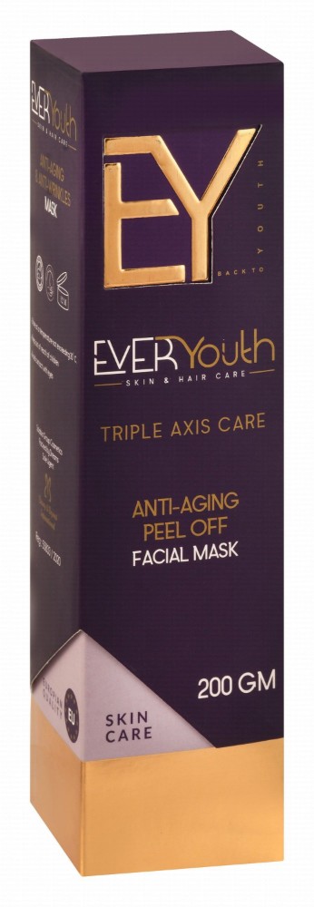 EverYouth Triple Axis Care Anti-Aging Facial Peel-Off Mask - animal testing free