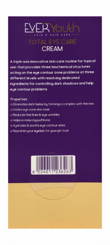 EverYouth Triple Axis Care Eye Cream - animal testing free