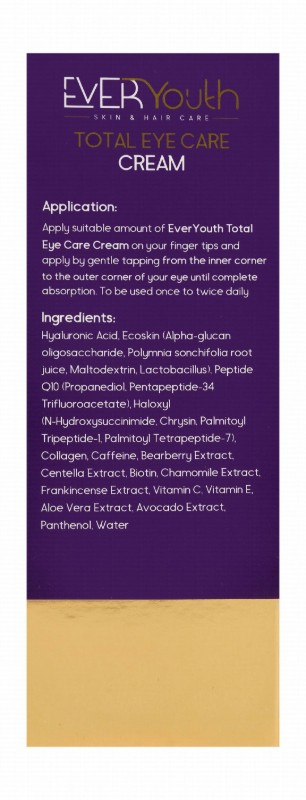 EverYouth Triple Axis Care Eye Cream - animal testing free