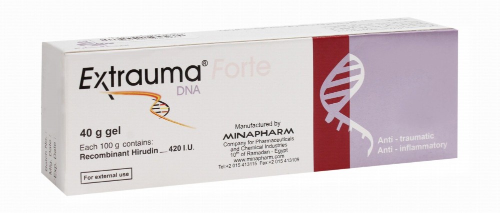 Extrauma Forte Anti-Inflammatory & Anti-Traumatic Gel with Recombinant Hirudin