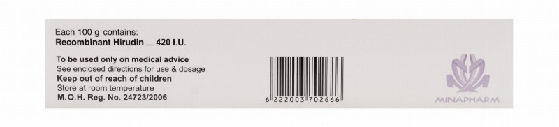 Extrauma Forte Anti-Inflammatory & Anti-Traumatic Gel with Recombinant Hirudin
