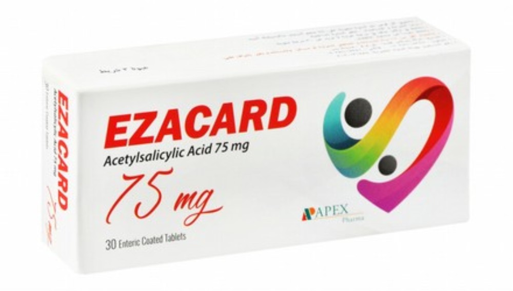 Ezacard 75mg Acetylsalicylic Acid