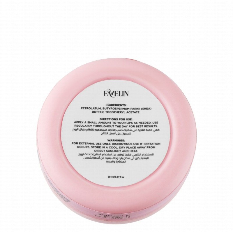Favelin Soothing, Repairing & Healing Lip Balm Sensational Strawberry Flavor SPF15