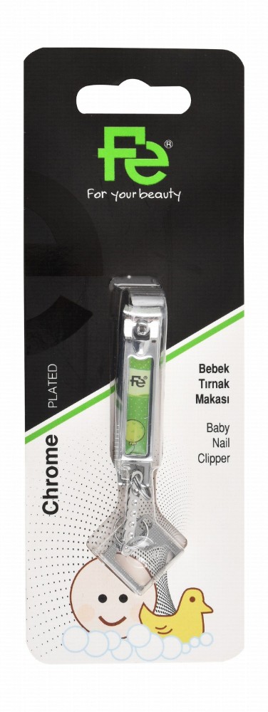 Fe Green Chrome Plated Baby Nail Clipper