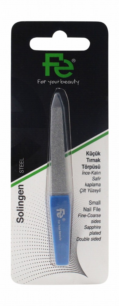 Fe Small Blue Sapphire Plated Nail File