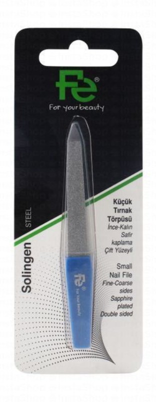 Fe Small Blue Sapphire Plated Nail File