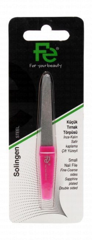 Fe Small Pink Sapphire Plated Nail File