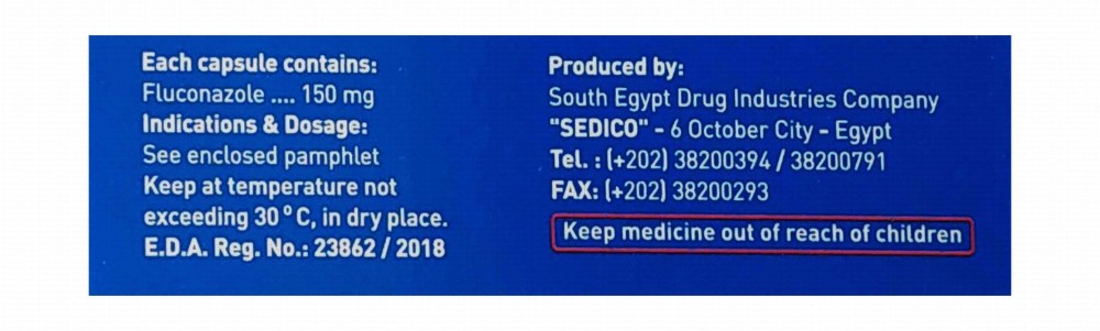 Flucoral 150mg Fluconazole