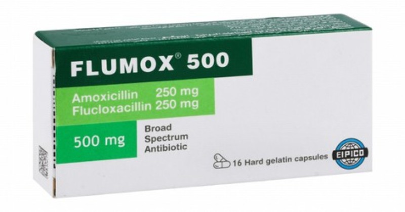 Flumox 500mg Amoxycillin & Flucloxacillin Broad Spectrum Antibiotic