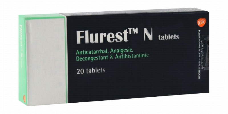 Flurest N Anticatarrhal, Analgesic, Antihistaminic & Decongestant