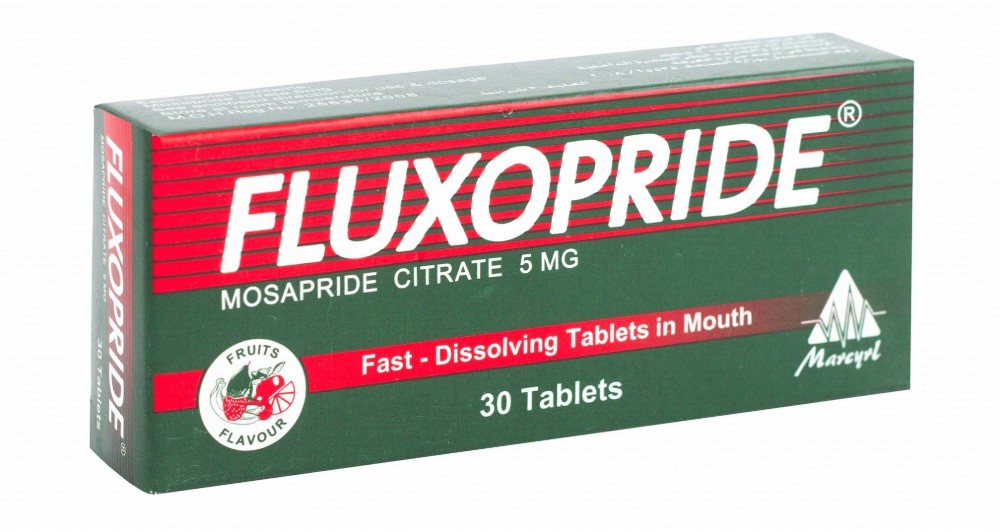 Fluxopride 5mg Mosapride Citrate Fruit Flavor