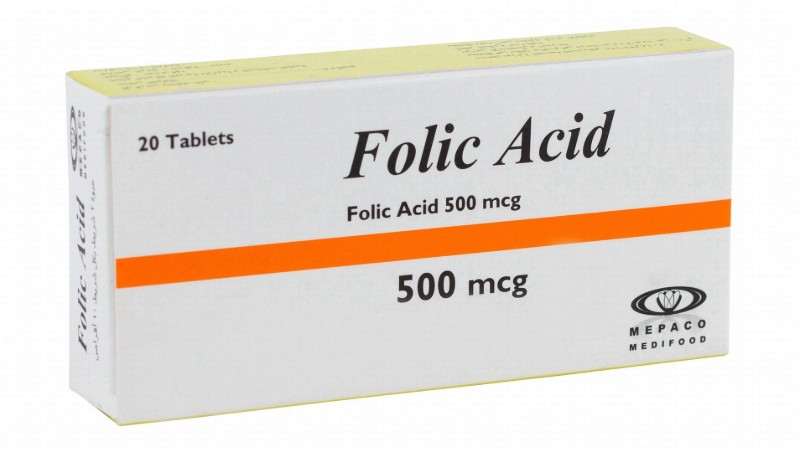 Folic Acid 500mcg Supplement