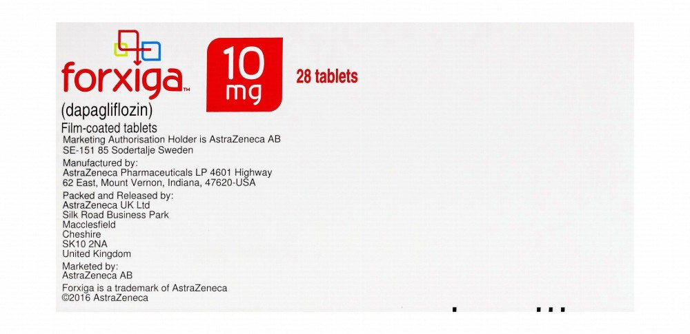 Forxiga 10mg Dapagliflozin