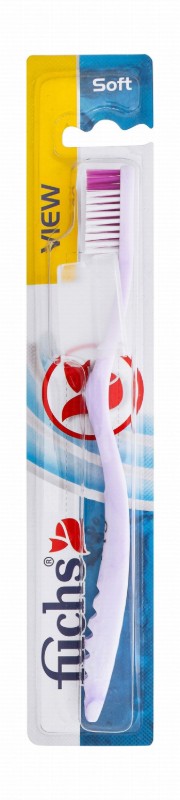 Fuchs View Purple Soft Toothbrush